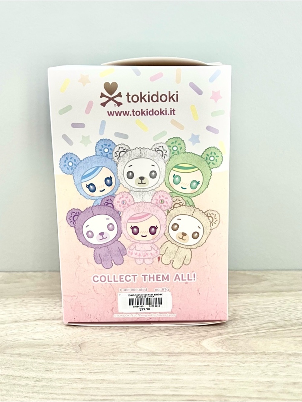 tokidoki Soft & Sweet Vinyl Plush Pendant – Minty Donutella - Picture 6 of 7